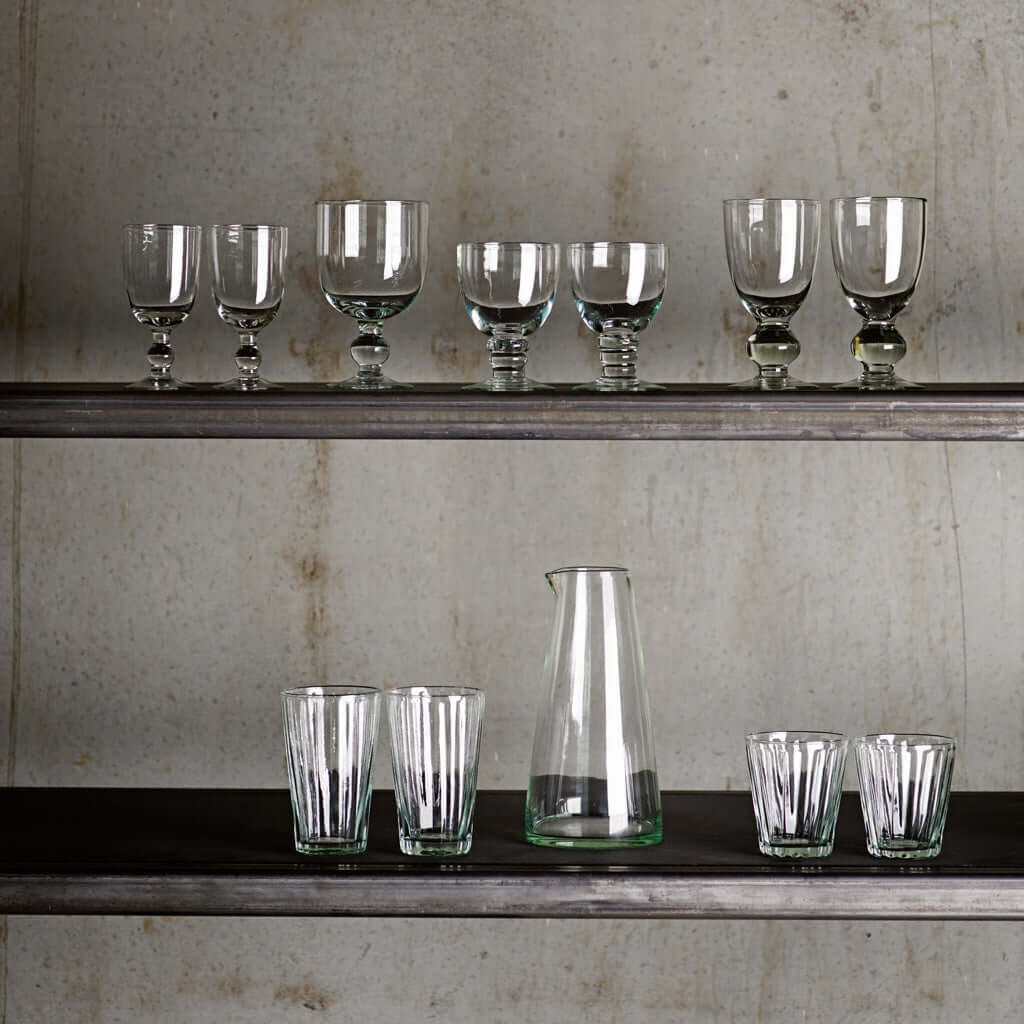 joyne.com | Glas mit Rillen | verschiedene Grössen von Tine K Home