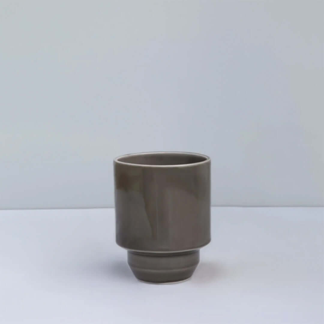 Flower Pot The Hoff Pot | grey glazed