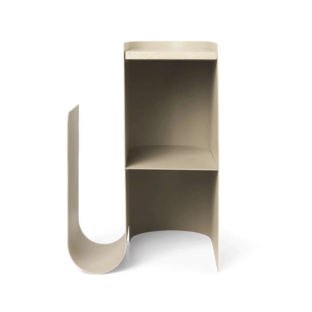 Side Table Vault | cashmere