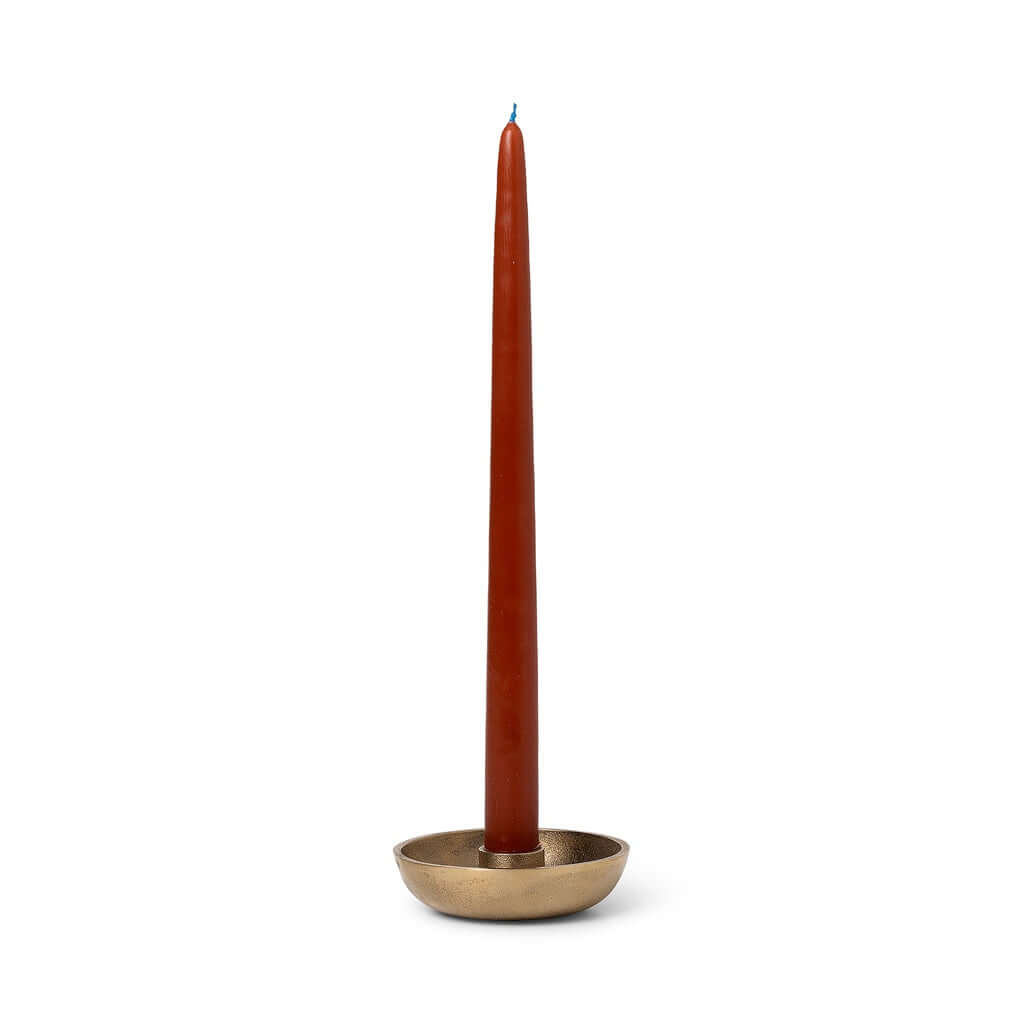 joyne.com | Bowl Kerzenständer single | Messing von Ferm Living