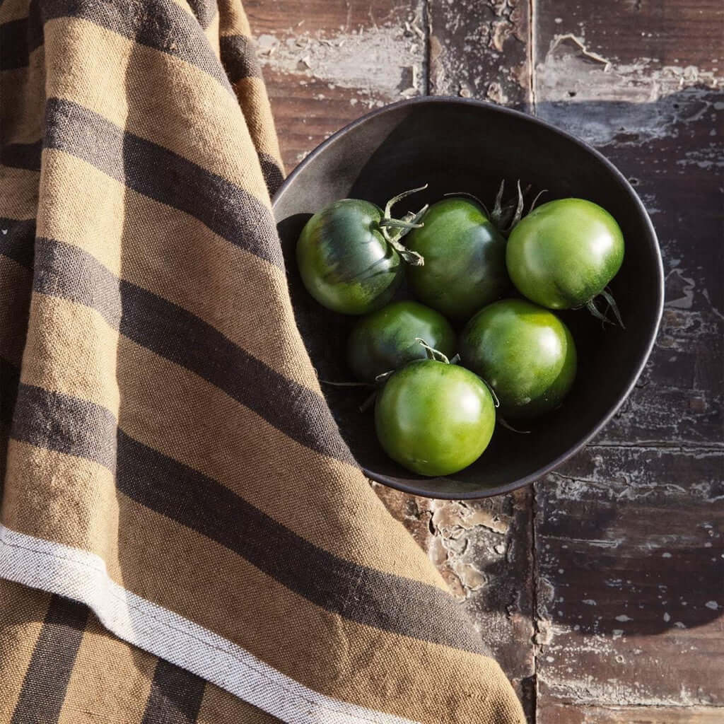 joyne.com | Hale Geschirrtuch | grün schwarz von Ferm Living