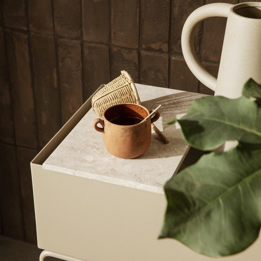 joyne.com | Tablett für Pflanzenbox (26x17cm)| Marmor von Ferm Living