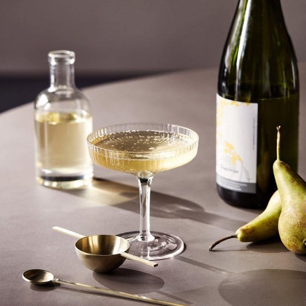 joyne.com | Ripple Champagner Gläser 2er Set | klar von Ferm Living