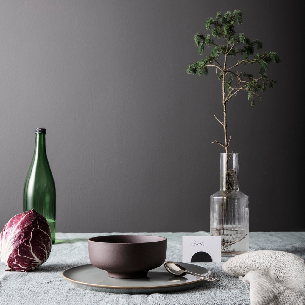 ferm Living Ripple Karaffe gross | klar – joyne.com