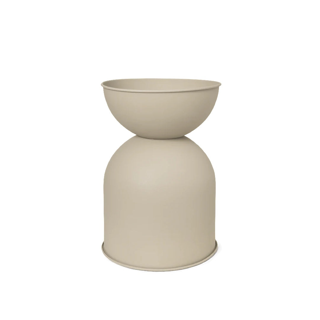 Cachepot Hourglass Pot M | cashmere