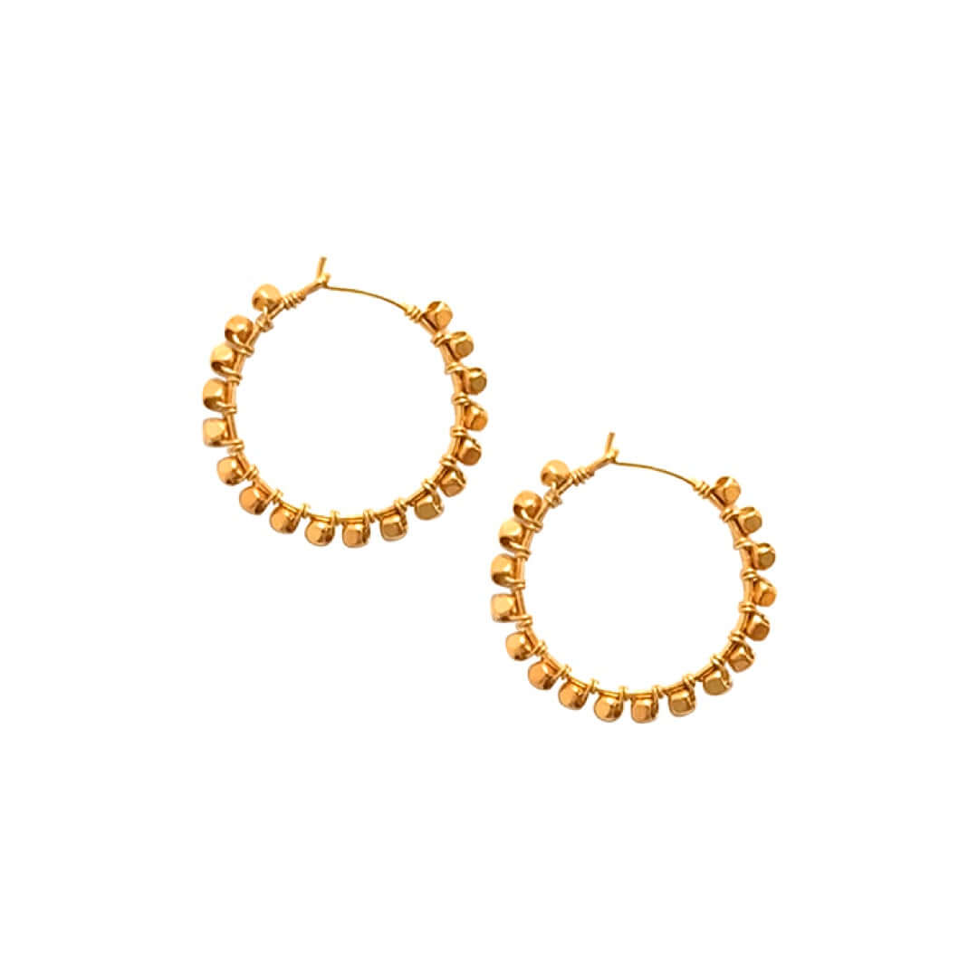 joyne.com | Ohrringe Peggy | messing von Ibu Jewels