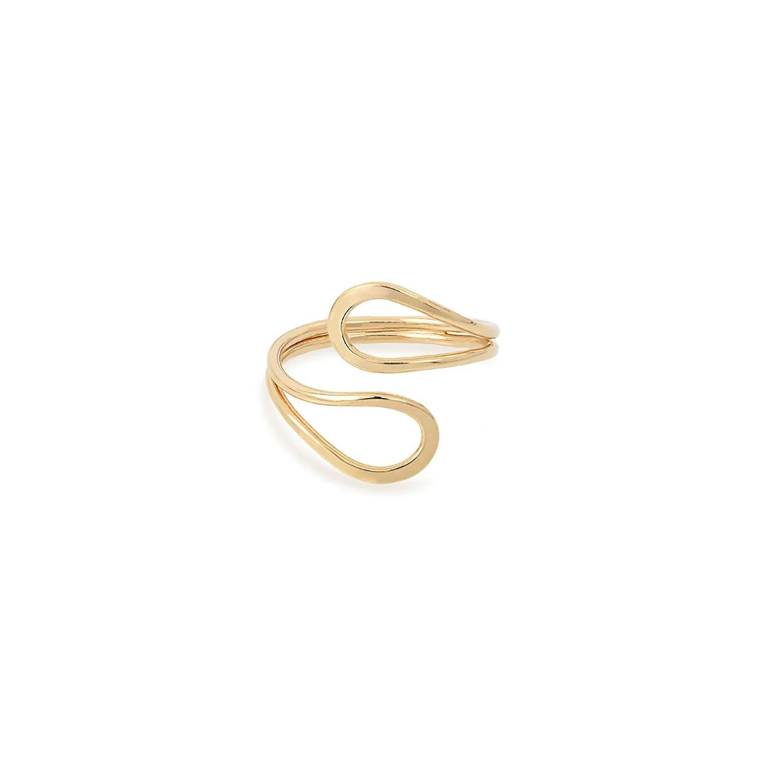 joyne.com | Ring Jasmine gold | grössenverstellbar von BDM Studio