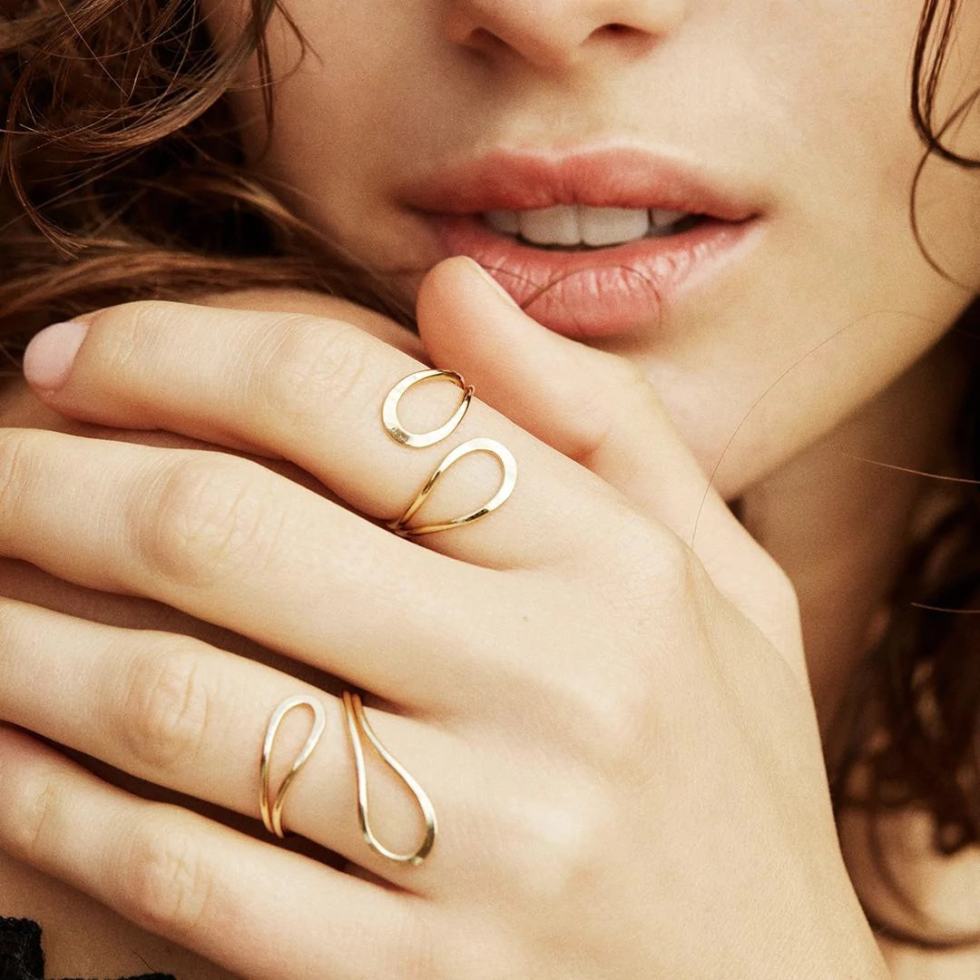 joyne.com | Ring Jasmine gold | grössenverstellbar von BDM Studio
