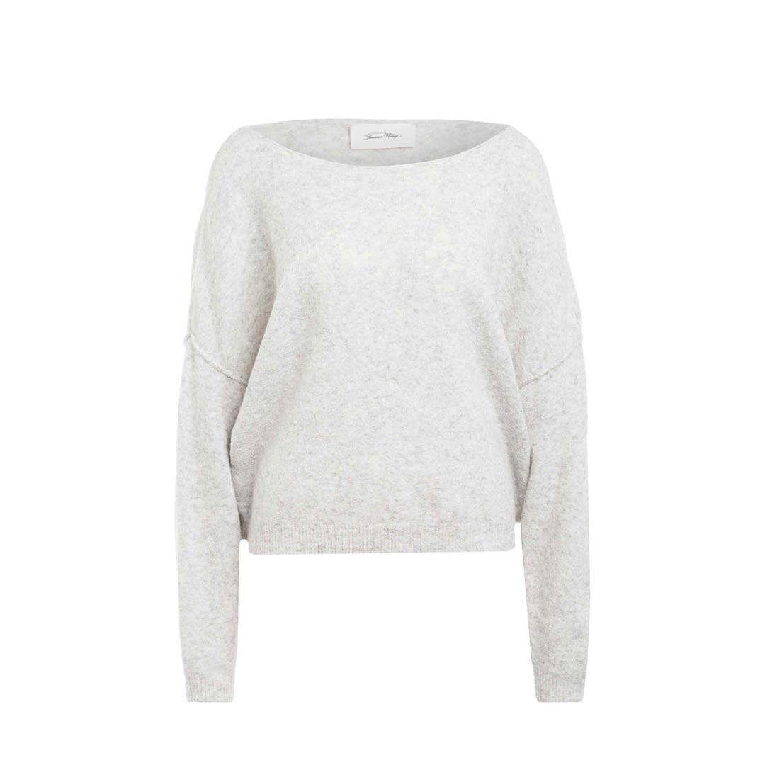 joyne.com | Pullover DAMSVILLE | hellgrau meliert von American Vintage