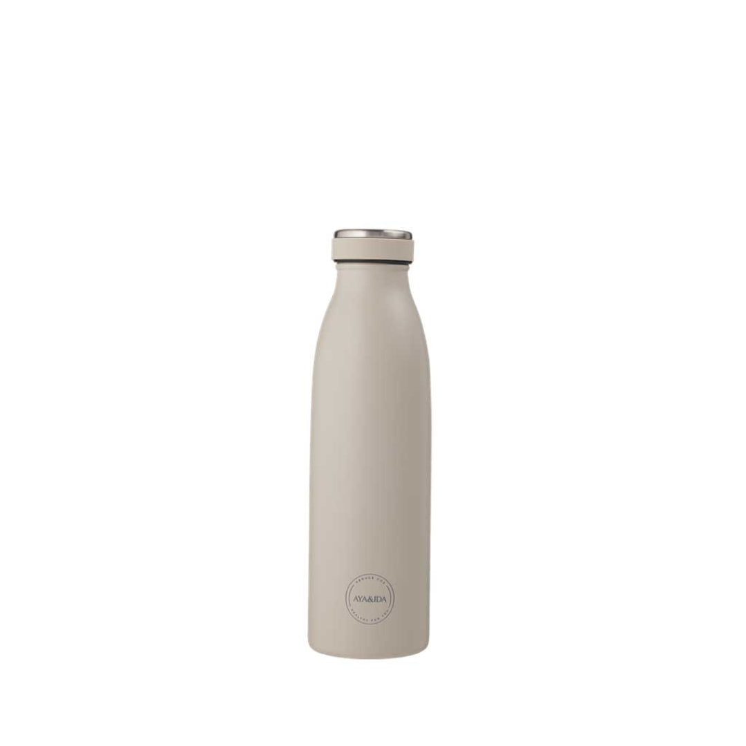 joyne.com | Edelstahl Trinkflasche - creme beige | verschiedene Grössen von AYA & IDA