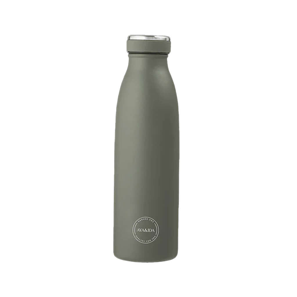joyne.com | Edelstahl Trinkflasche - tropical green | verschiedene Grössen von AYA & IDA