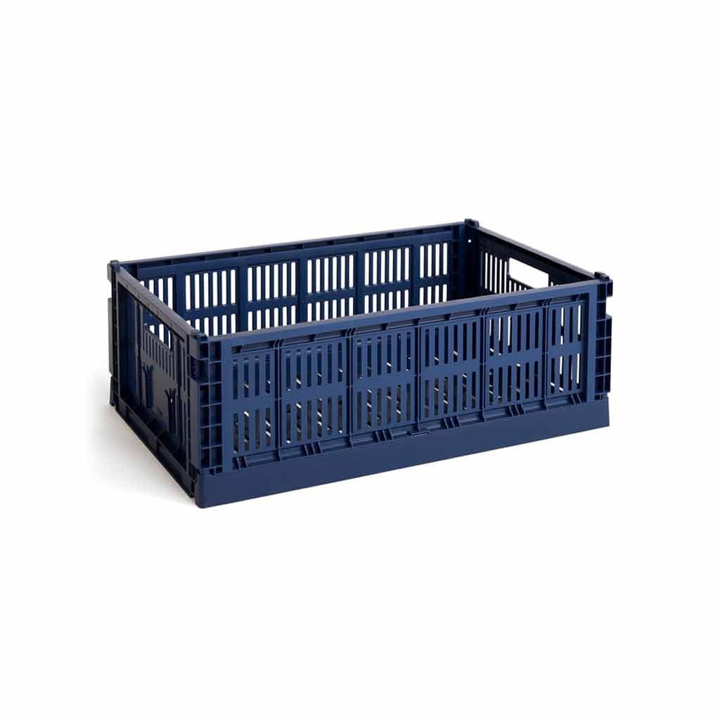 joyne.com | Colour Aufbewahrungsbox L | dark blue von HAY