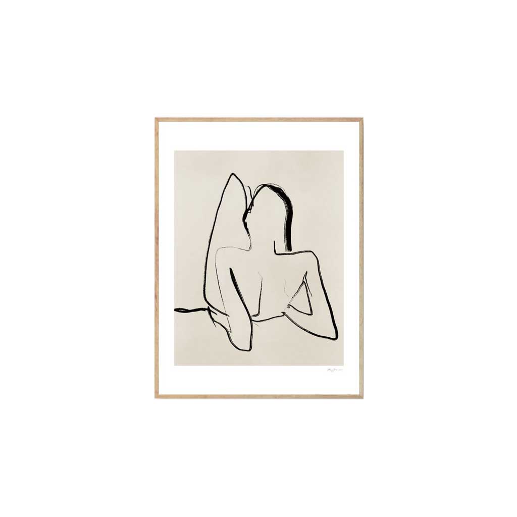 joyne.com | Gerahmter Kunstdruck "Lueur" - Anna Johansson | verschiedene Grössen von The Poster Club