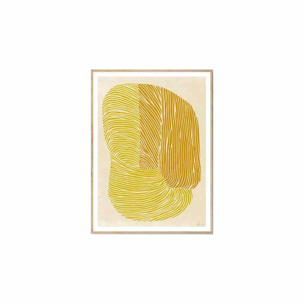 joyne.com | Gerahmter Kunstdruck "Yellow Reef" - Rebecca Hein | 40x50cm von The Poster Club