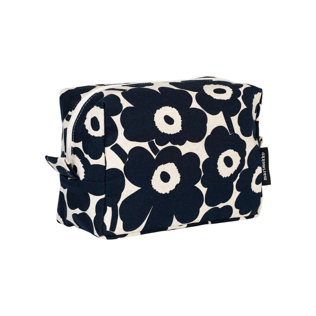 Cosmetic Bag Vilja | mini unikko (poppy) pattern