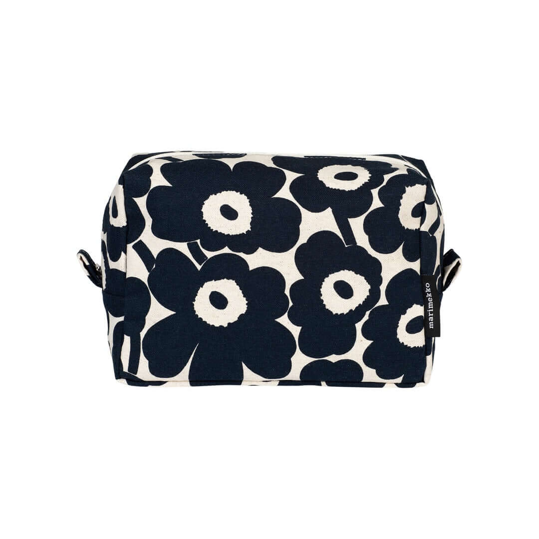 Cosmetic Bag Vilja | mini unikko (poppy) pattern