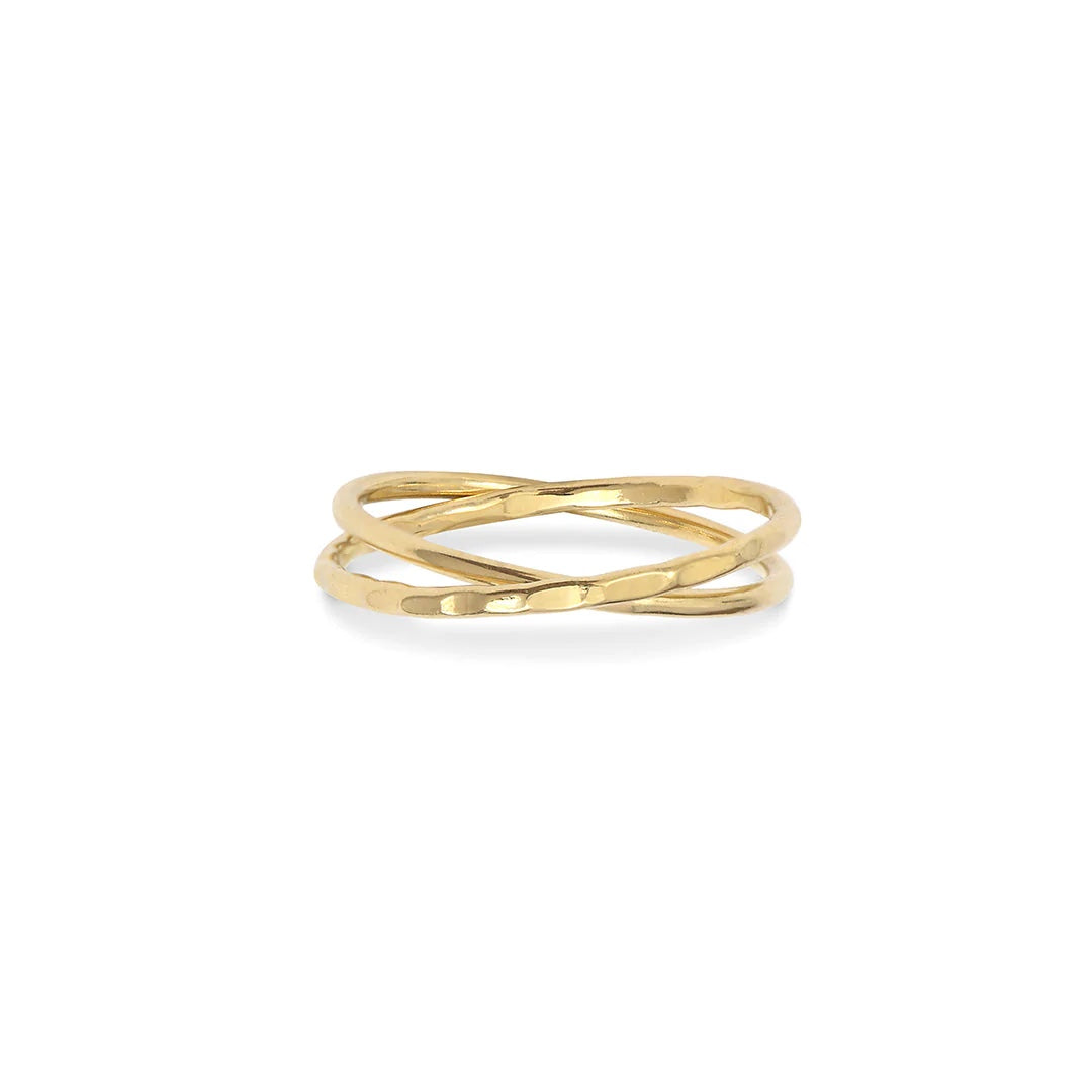 joyne.com | Ring Nomades gold | drei Grössen von BDM Studio
