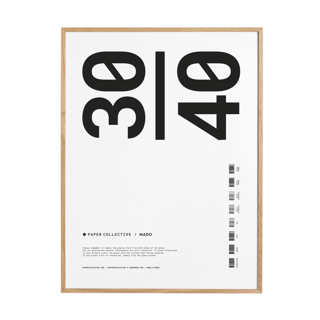 joyne.com | Bilderrahmen (Acrylglas) | oak von Paper Collective