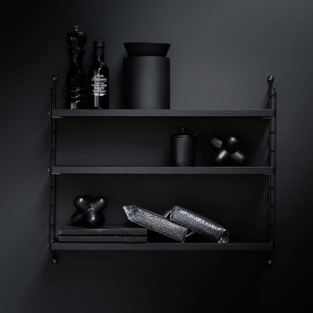 joyne.com | STRING Pocket mix | black/black ash von STRING® FURNITURE
