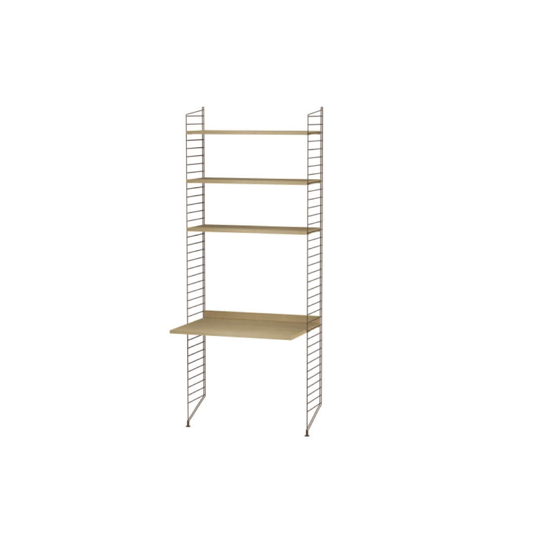 joyne.com | STRING Büro | Regal mit Tisch von String Furniture