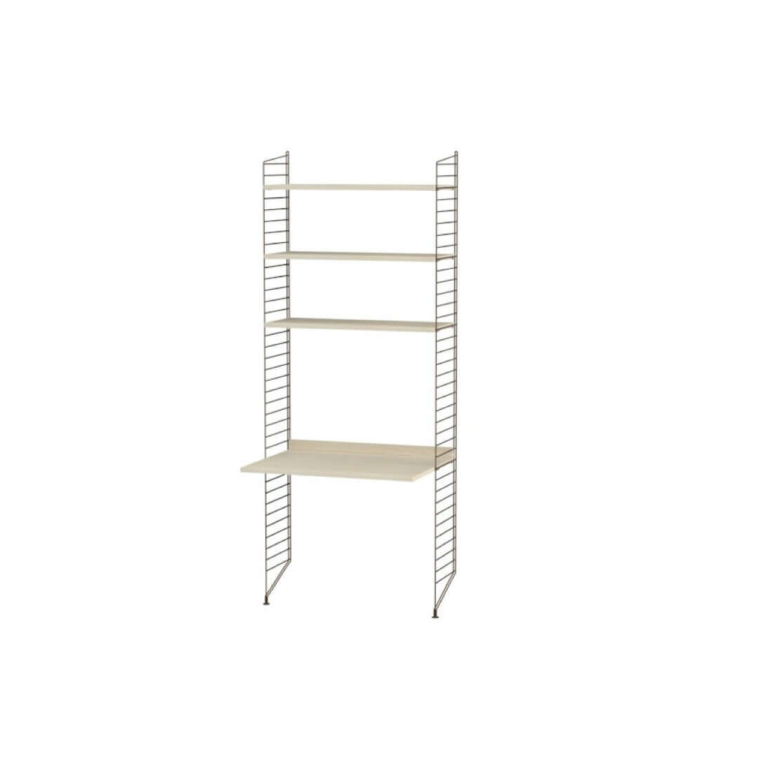 joyne.com | STRING Büro | Regal mit Tisch von String Furniture