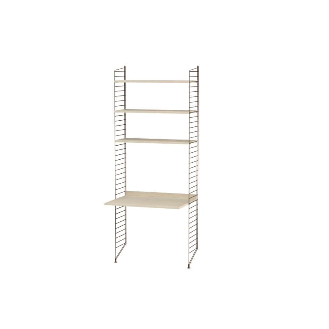 joyne.com | STRING Büro | Regal mit Tisch von String Furniture