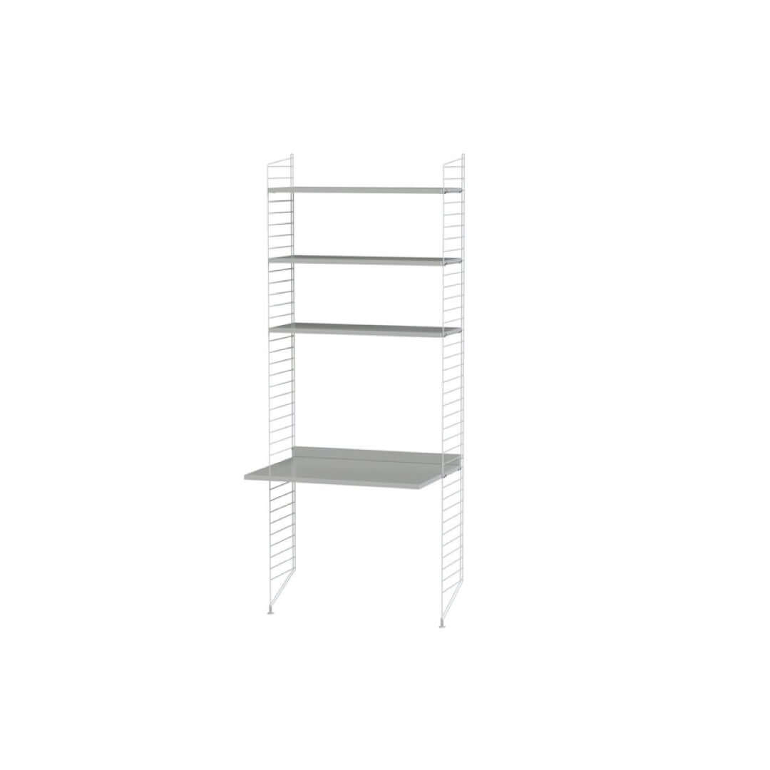 joyne.com | STRING Büro | Regal mit Tisch von String Furniture