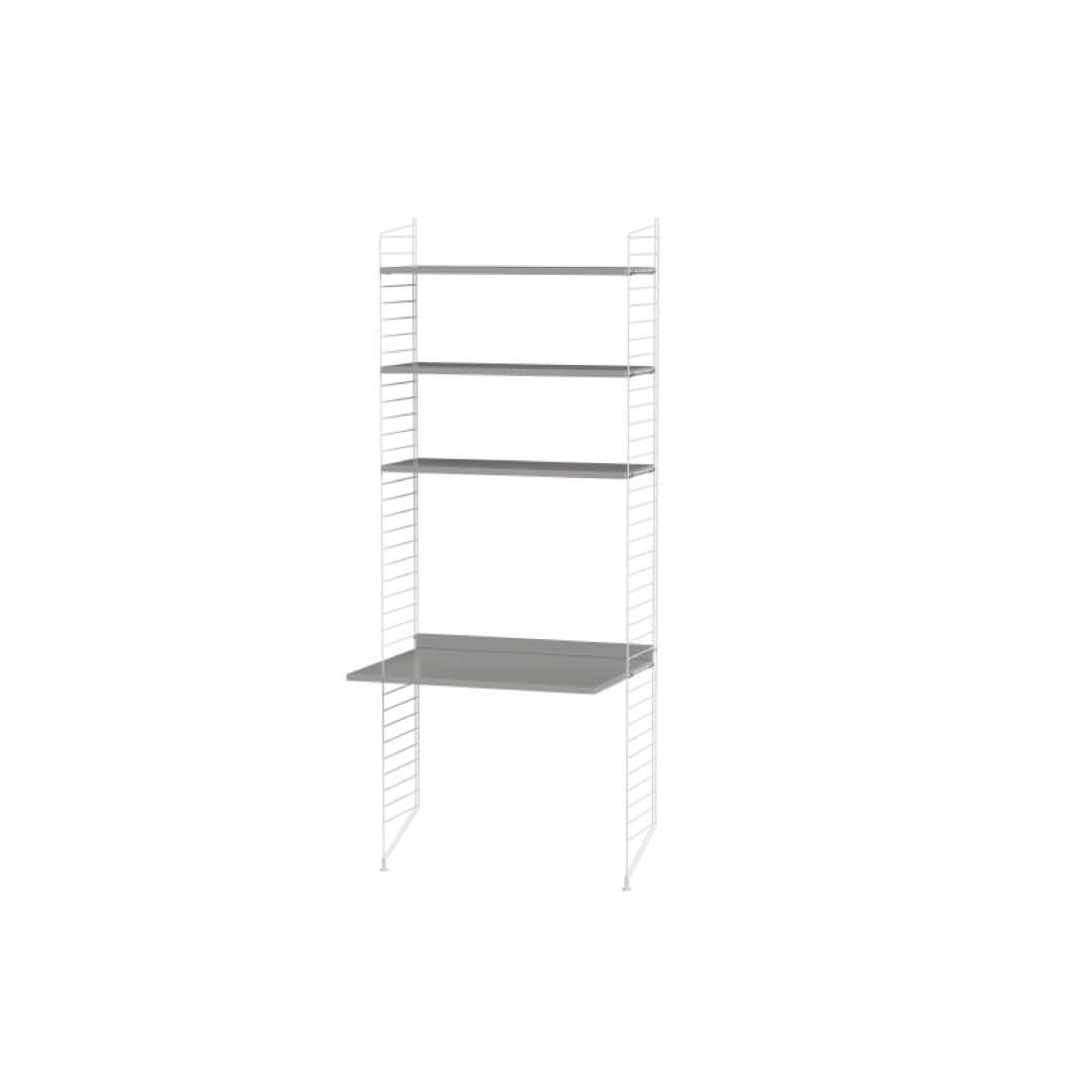 joyne.com | STRING Büro | Regal mit Tisch von String Furniture