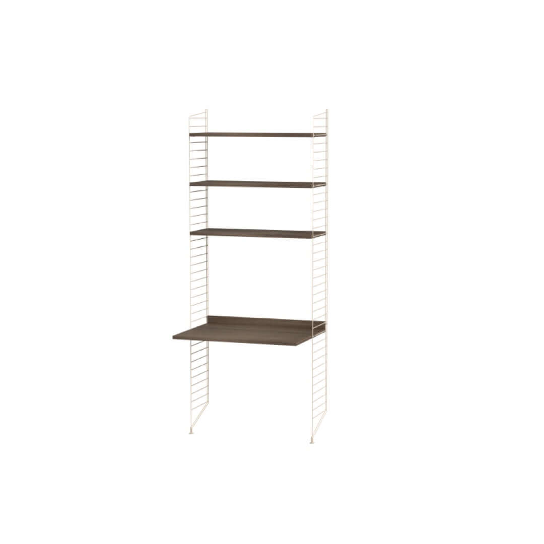 joyne.com | STRING Büro | Regal mit Tisch von String Furniture