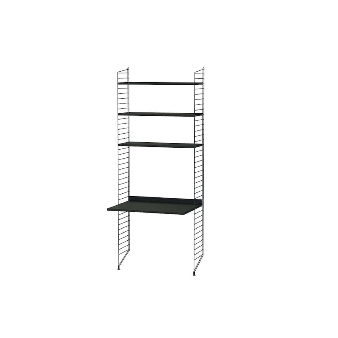 joyne.com | STRING Büro | Regal mit Tisch von String Furniture
