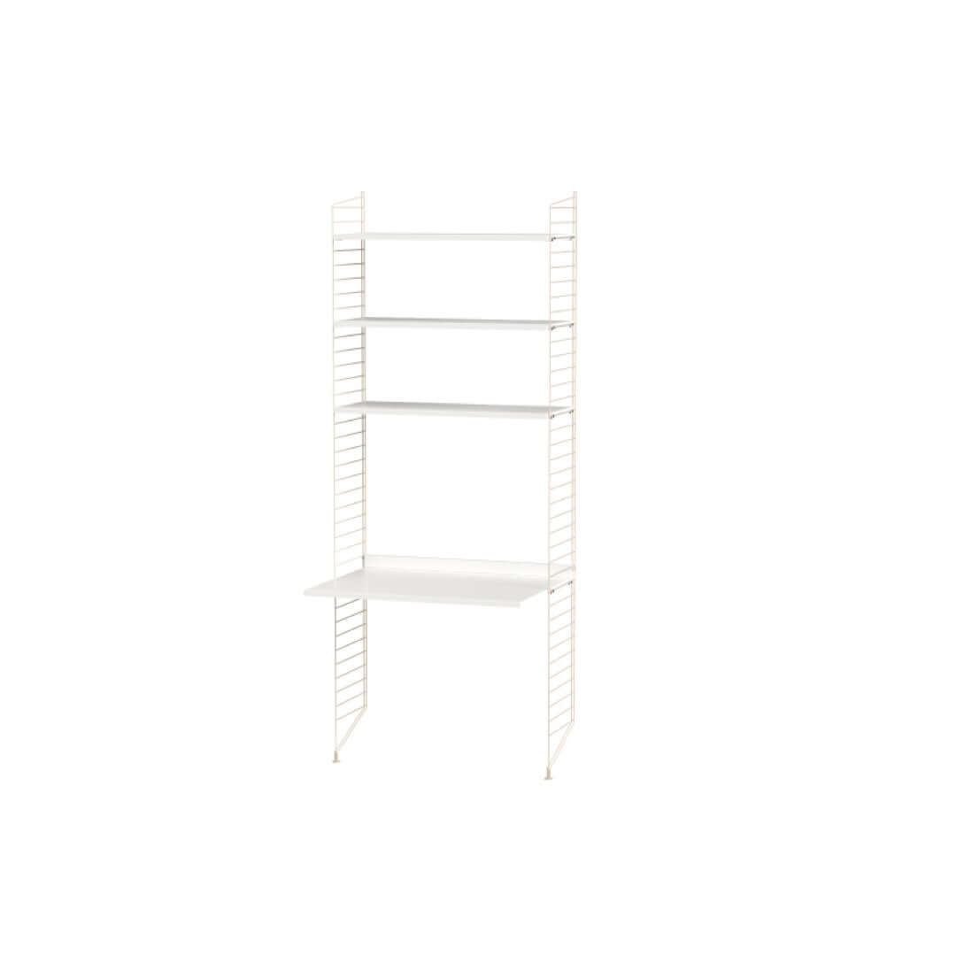 joyne.com | STRING Büro | Regal mit Tisch von String Furniture