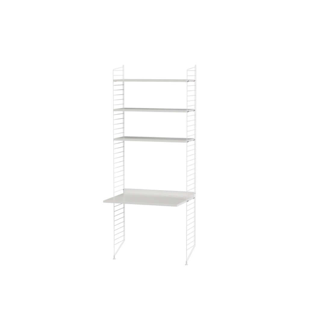 joyne.com | STRING Büro | Regal mit Tisch von String Furniture